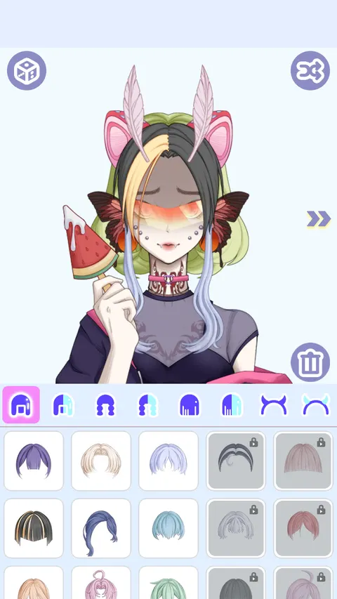 怪物女孩换装 游戏截图 3