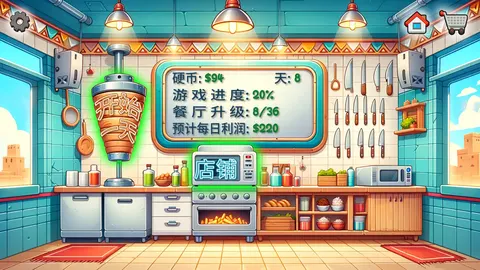 沙威玛传奇-美味卷饼 游戏截图 1